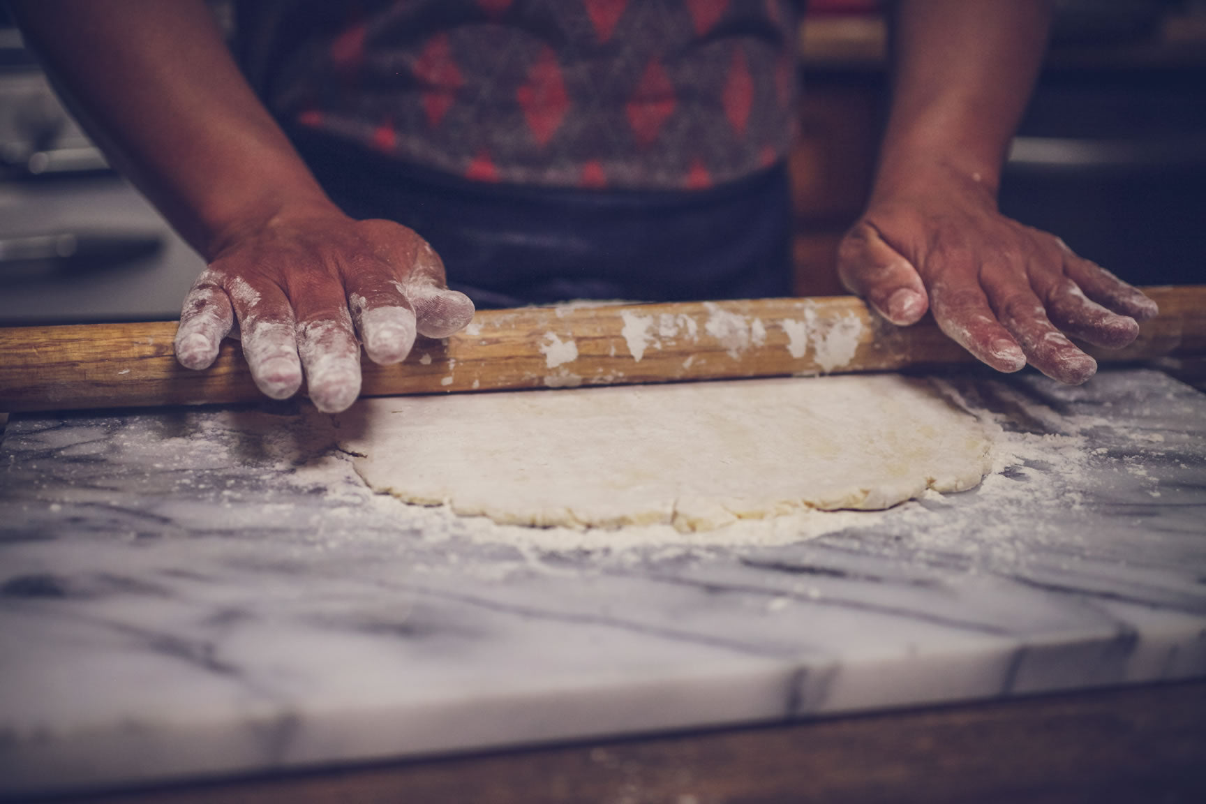 roll dough thin