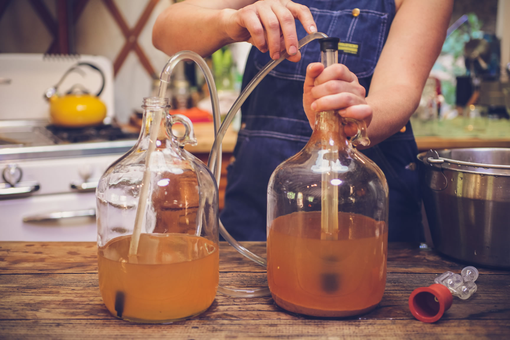 racking mead