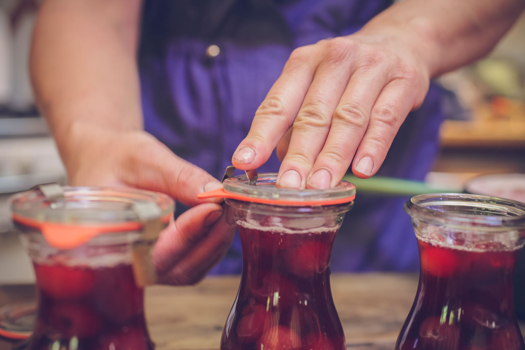 weck juice jars