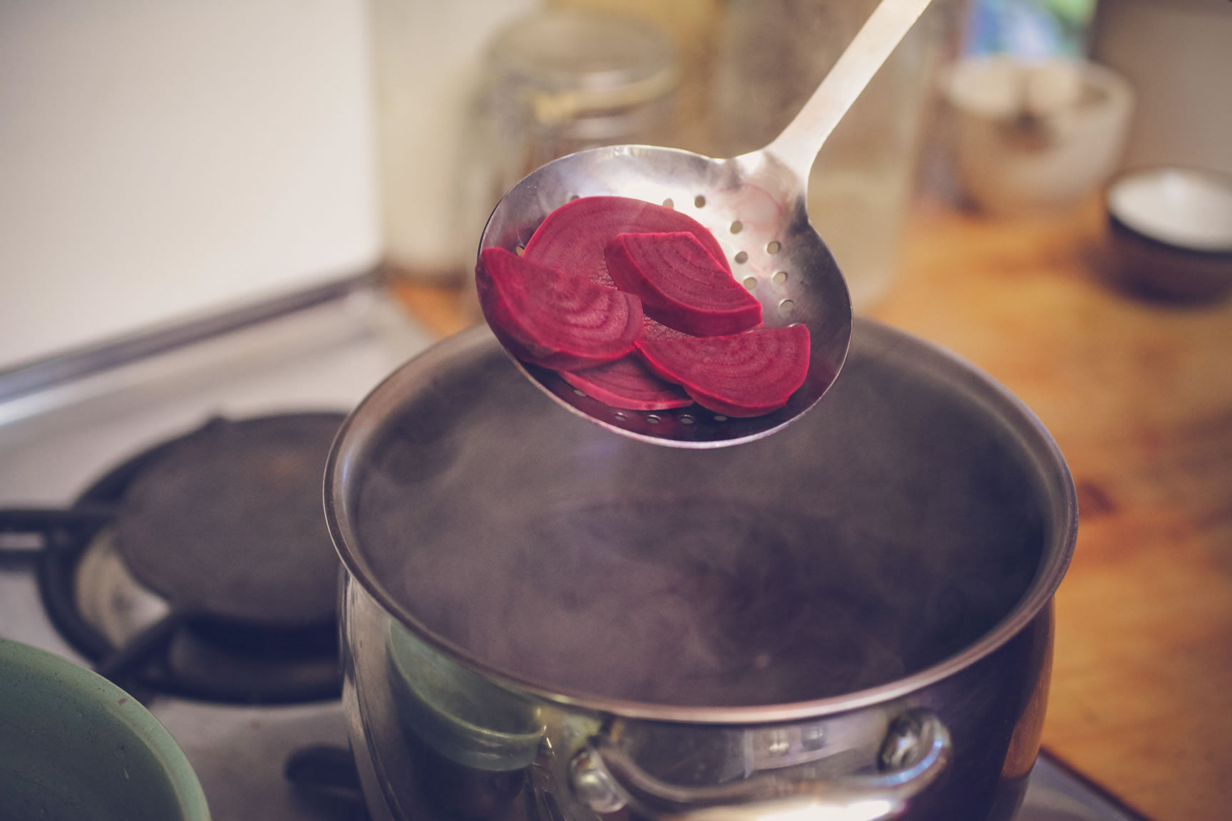 remove beets from liquid