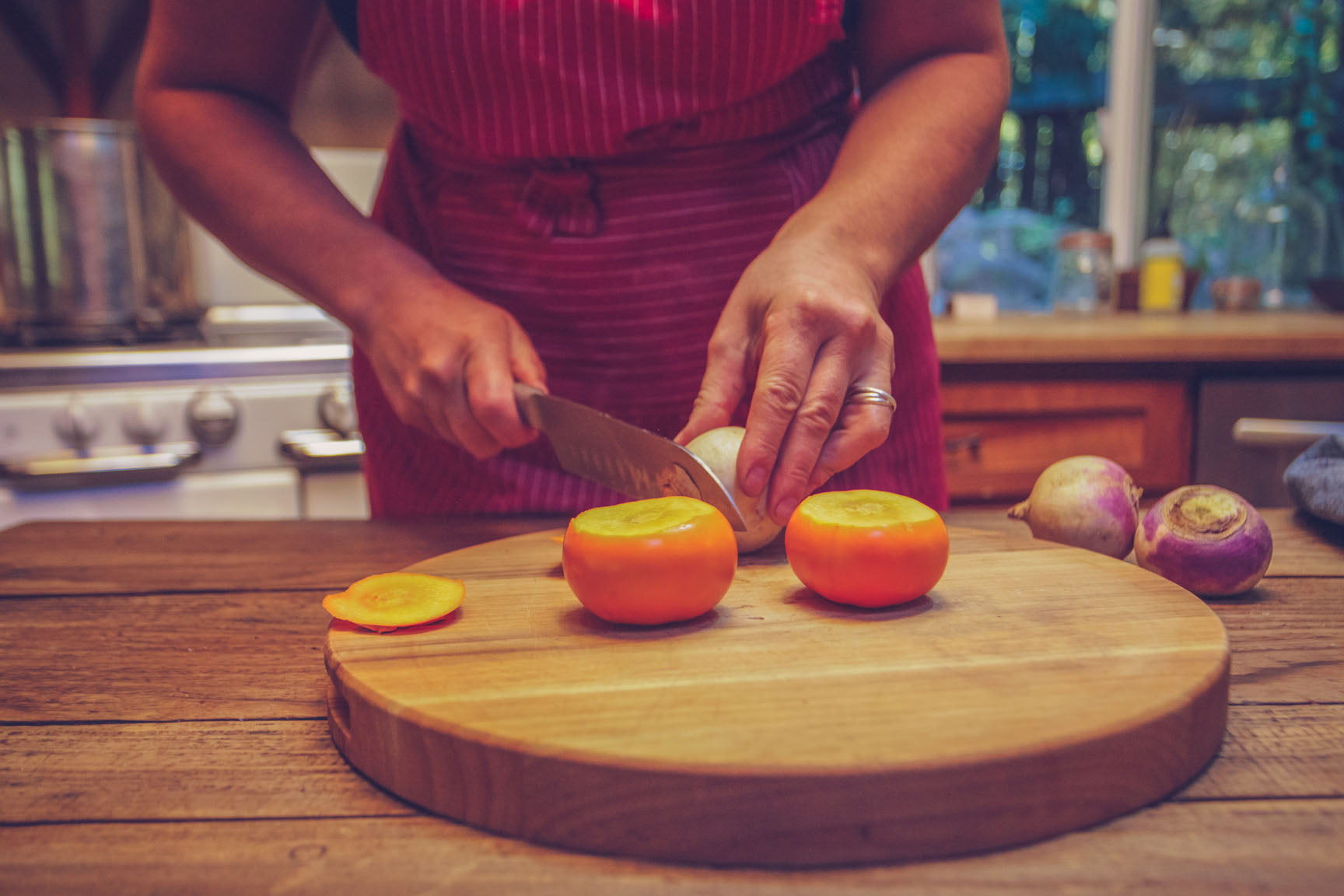 slice into rounds