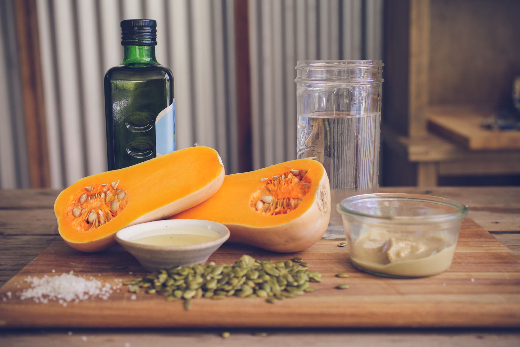 butternut squash hummus ingredients