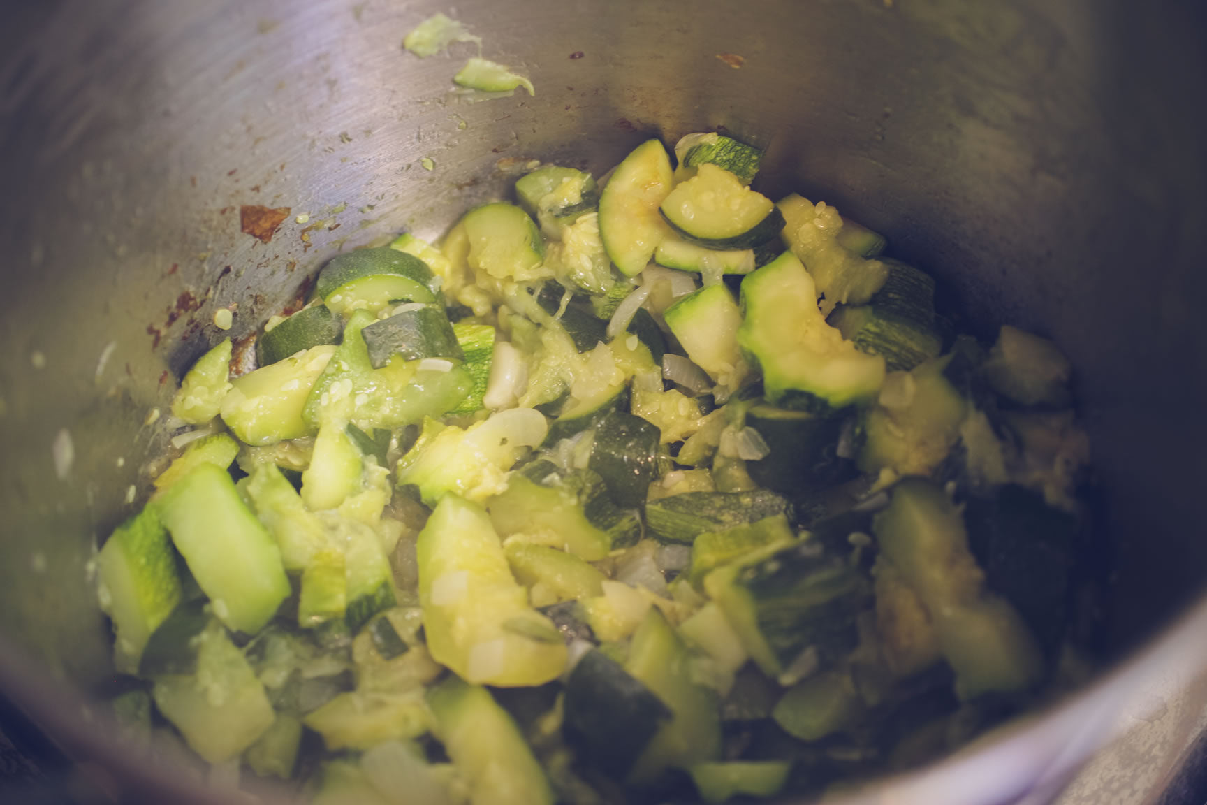 cooked zucchini