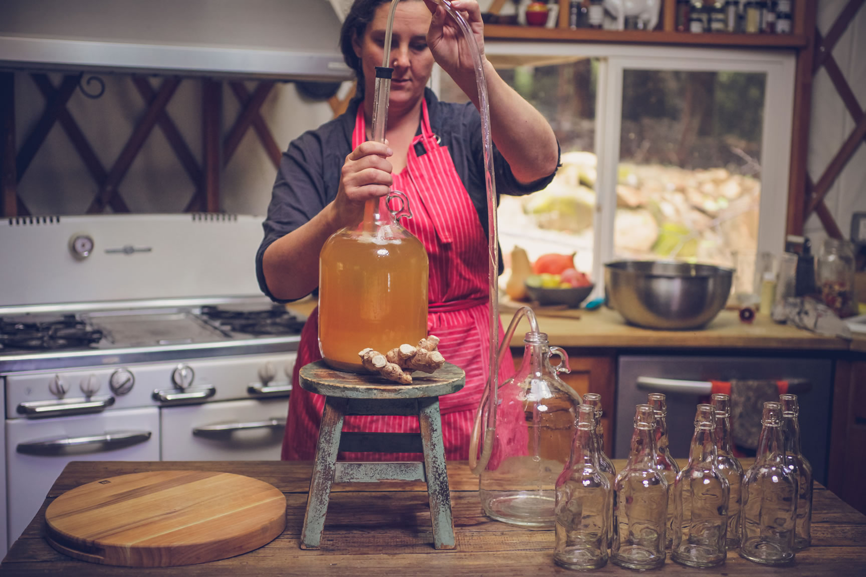 rack into carboy