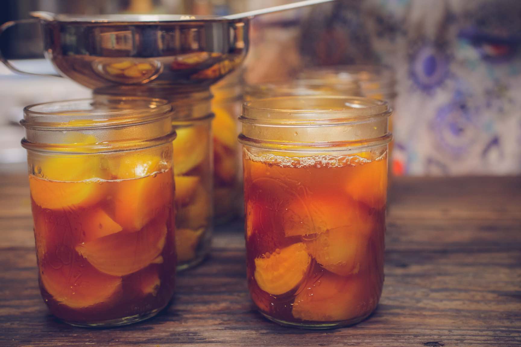 pickled golden beets with ginger recipe