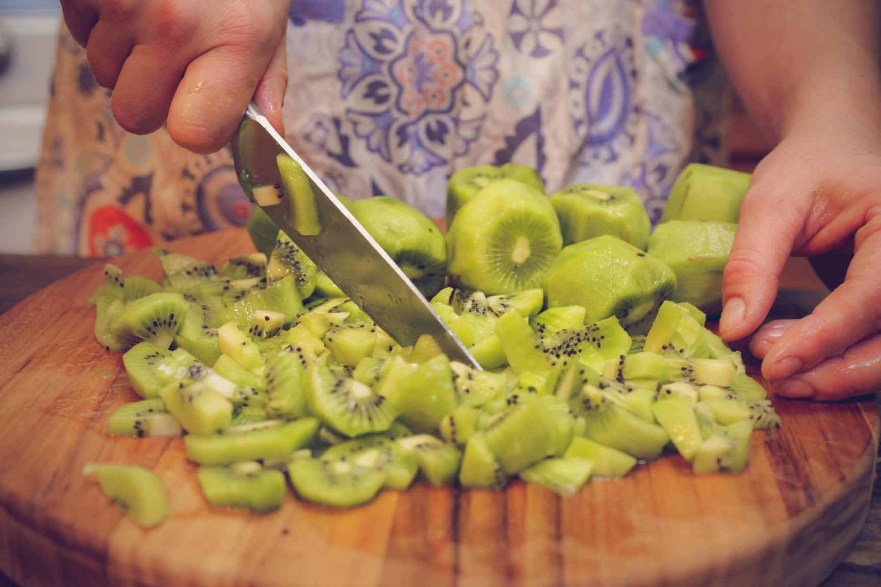 kiwi jam with lemon zest recipe - home canning and preservation