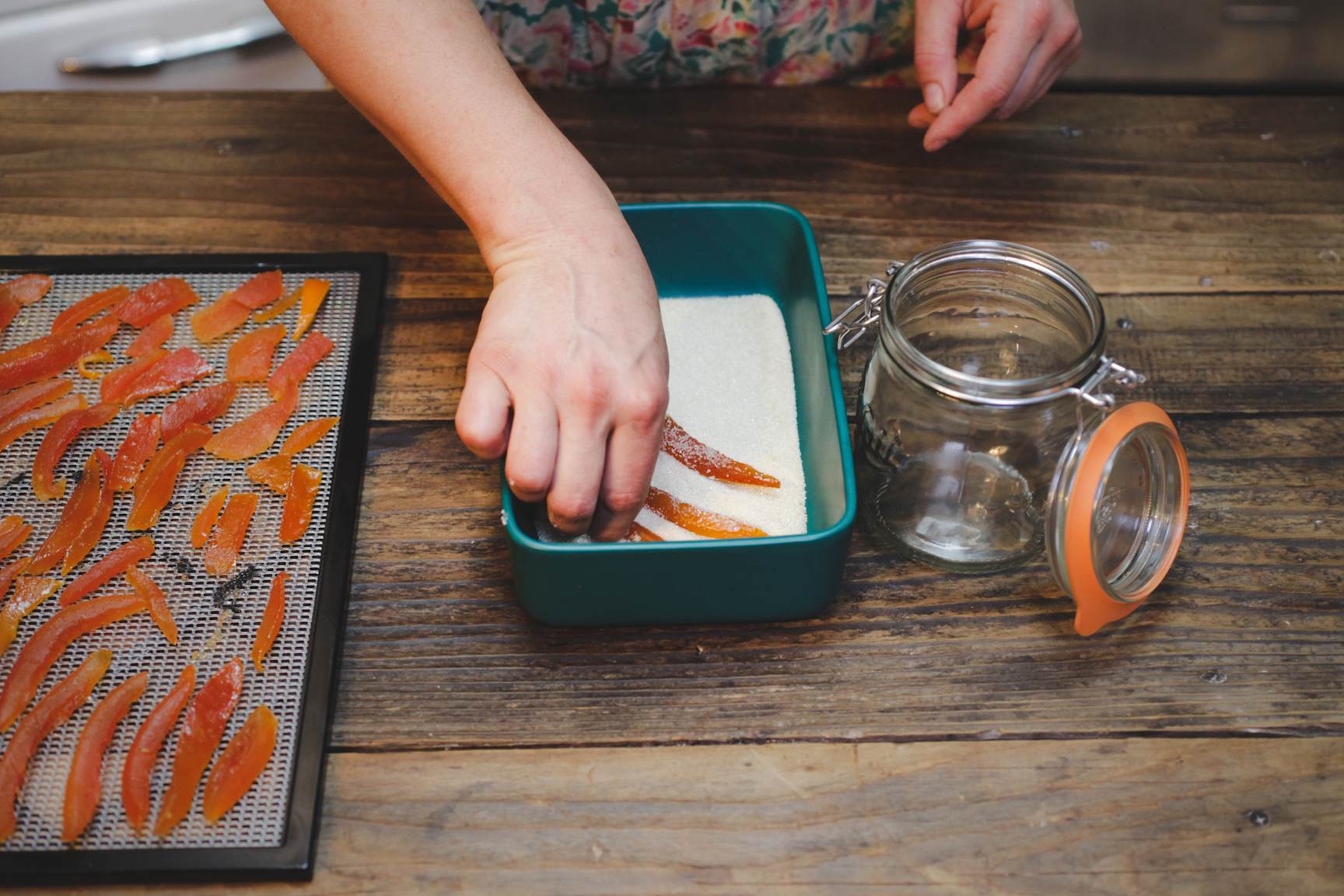 candied citrus rind recipe - homemade healthy treat