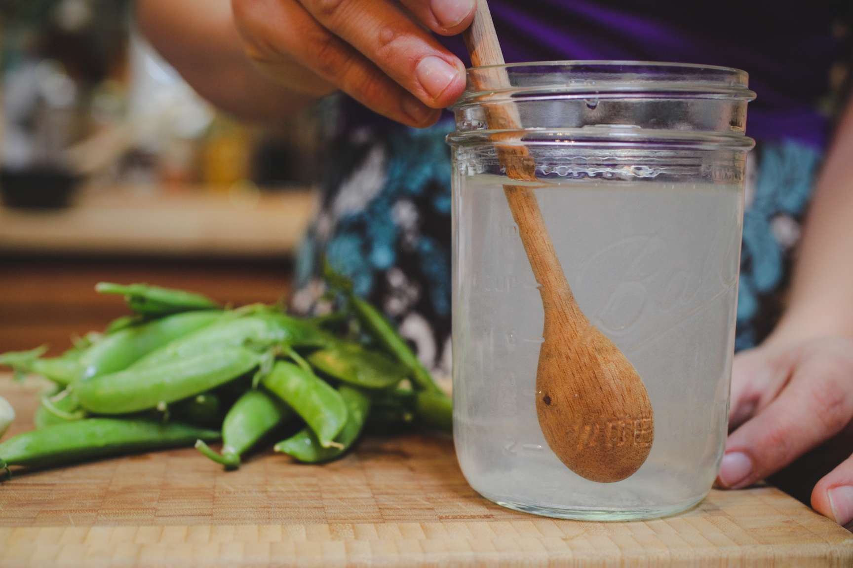 Homemade Fermented Snap Pea Recipe