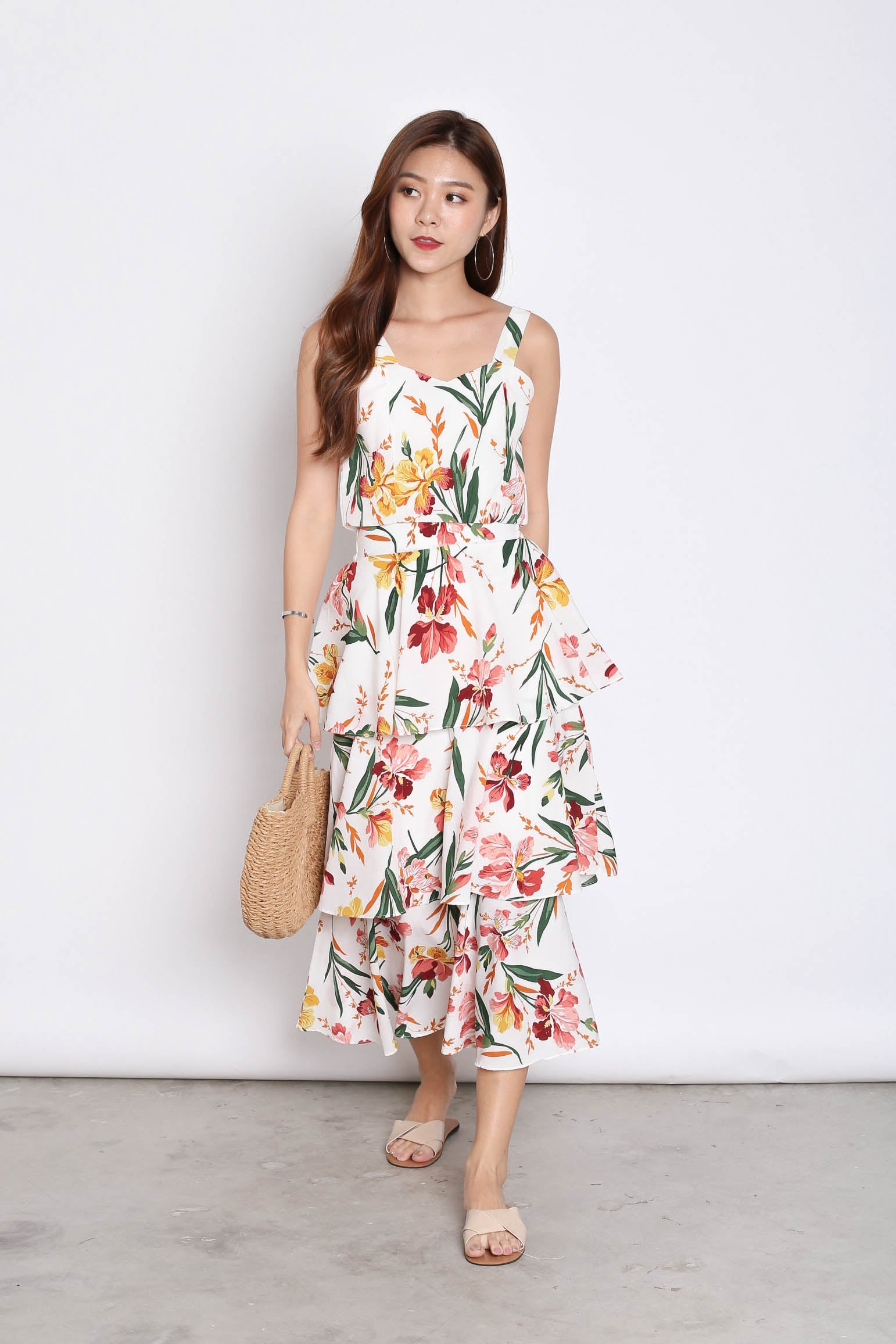 GARDEN OF EDEN 2 PC SET IN WHITE