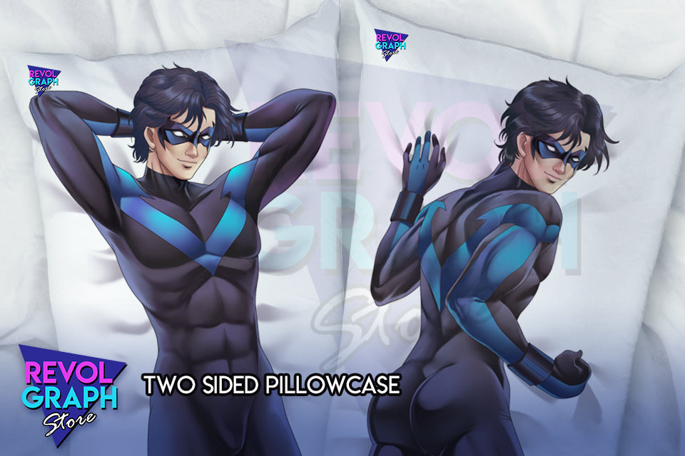 Dakimakura, Fullbody pillow case - Nightwing (DC) NSFW – Revolgraph Store