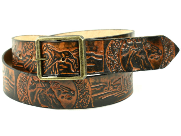 custom leather belts