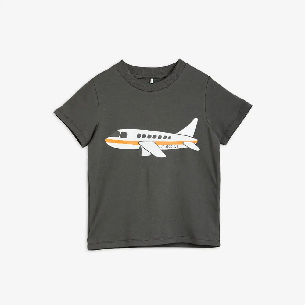 Airplane T-Shirt Grey