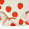 Strawberries Long Sleeve Bodysuit Off White