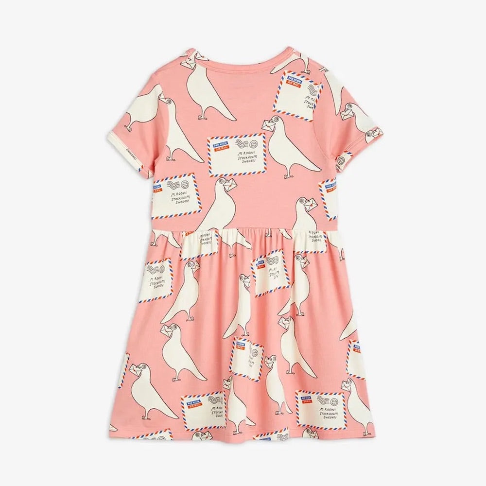 Pigeons Dress Pink