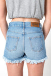 Inji Rosie Denim Shorts (Womens) Shorts - lincolnstreetwatsonville Cool Kids Clothes