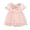 Bebe Chelsea Tulle Dress Porcelain Pink