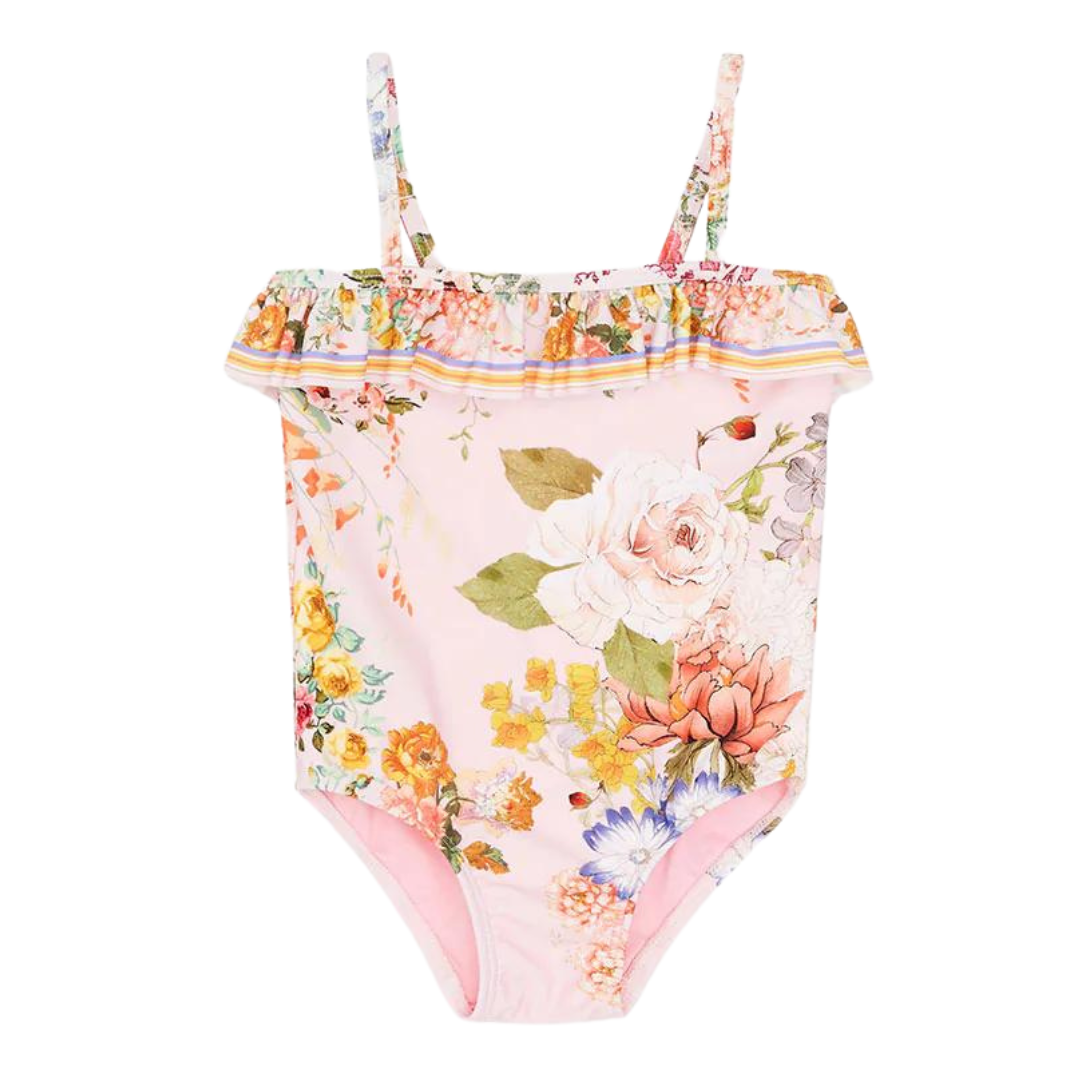 Flower Child Babies One Piece With Frill