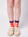 Bobo Choses Red Checkered Short Socks | lincolnstreetwatsonville