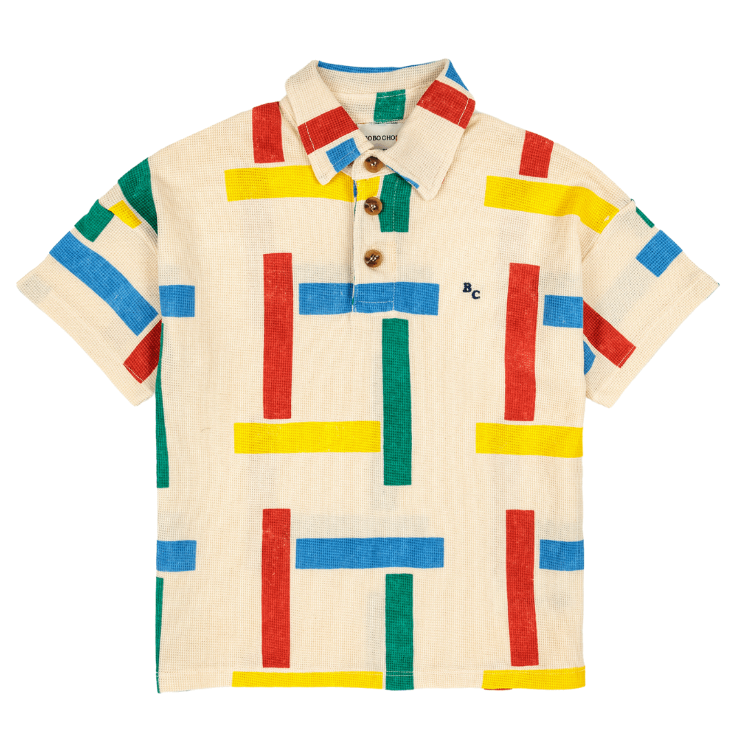 Multicolour Beacons All Over Polo