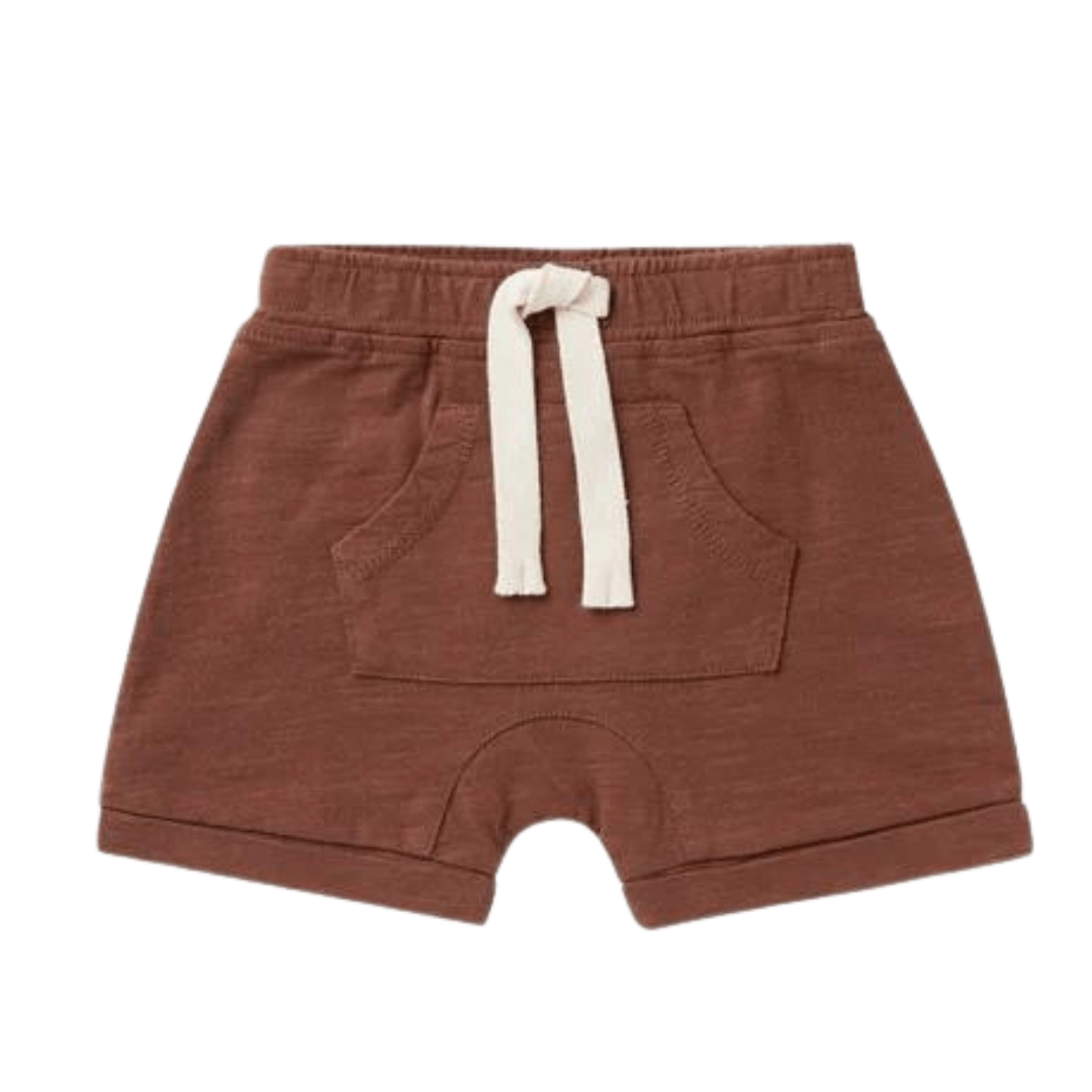 Rylee and Cru Front Pouch Short Redwood | challengegipuzkoa