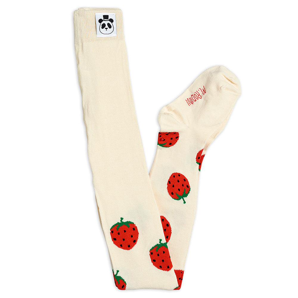 Mini Rodini Strawberry Tights | lincolnstreetwatsonville