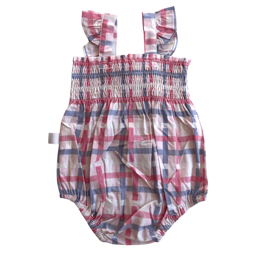 Edie Playsuit Vintage Check