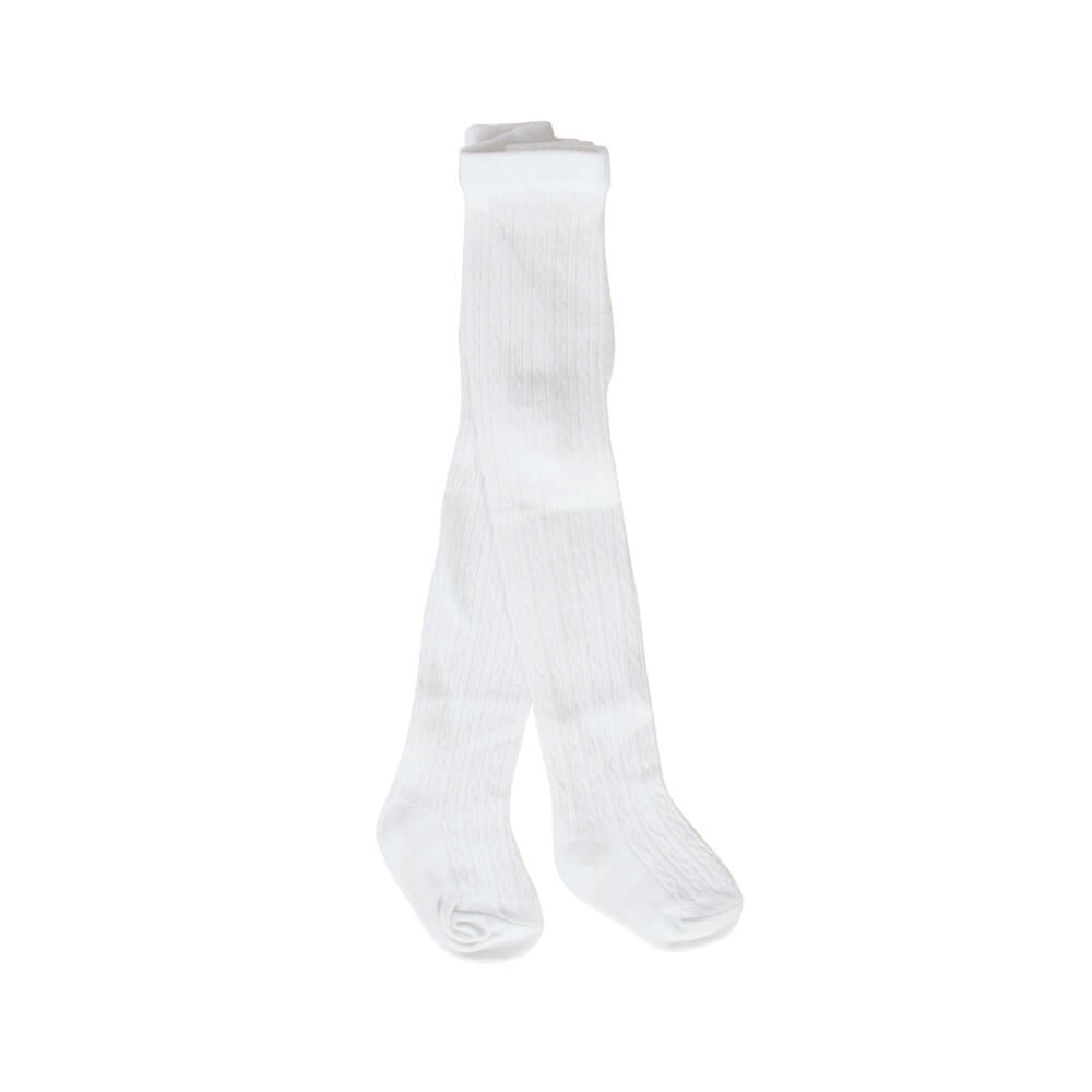 Peggy Savana Baby Tights White | lincolnstreetwatsonville