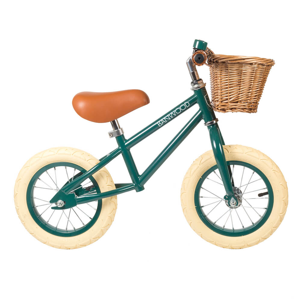Banwood First Go Balance Bike Dark Green | challengegipuzkoa Shop