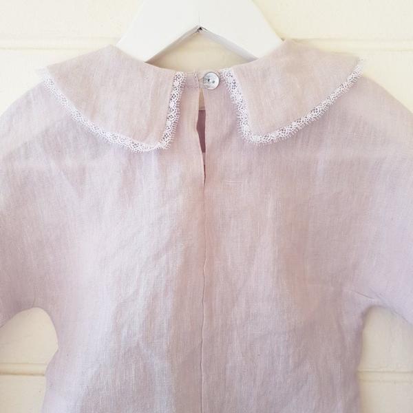 Lupine & Luna Florence Blouse - Mauve - lincolnstreetwatsonville Cool Kids Clothes Byron Bay
