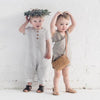 Lupine &amp; Luna Orion Romper - Jute - lincolnstreetwatsonville Cool Kids Clothes Byron Bay