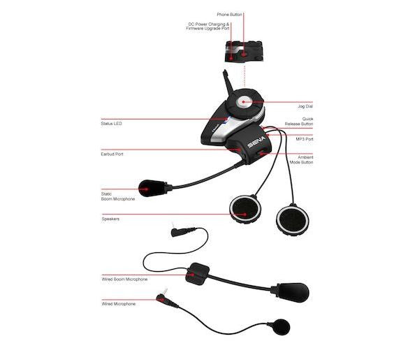 Arne accessoires pop Sena 20S Dual Pack Bluetooth Headset | Tacticalmindz.com