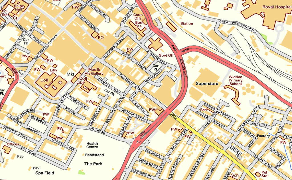 Gloucester Street Map I Love Maps 