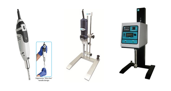 Rotor-stator homogenizer examples.