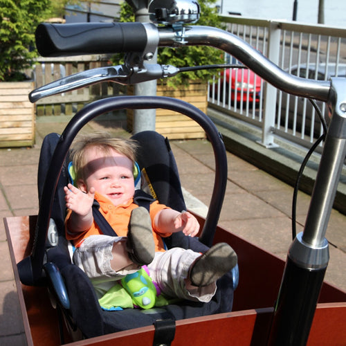 cargo bike child seat