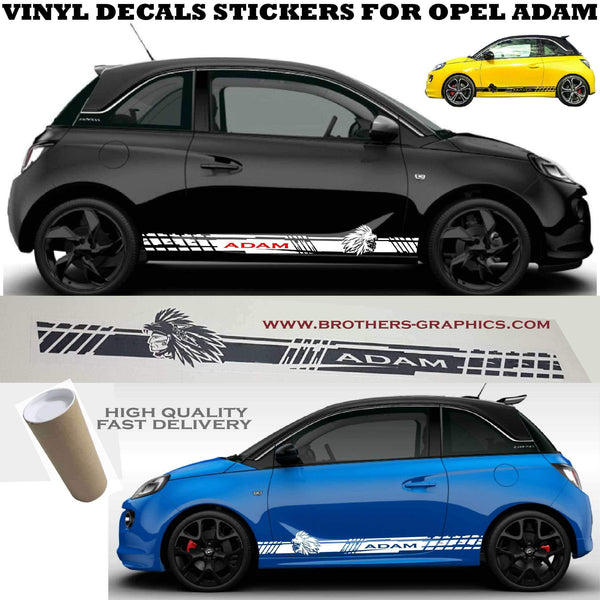 Auto Tuning Styling Vauxhall Opel Adam 004 Motorsport Side Decals Vinyl Graphics Stickers Cadeiraslince Pontocode Com Br