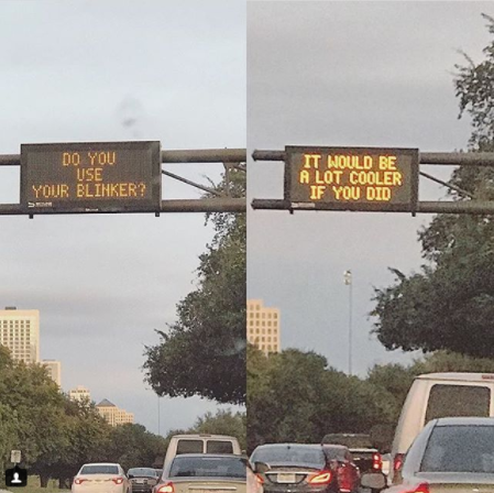 Funny Traffic Sign in Downtown Austin