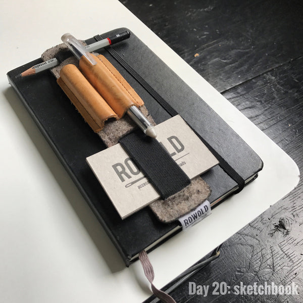 marchmeetthemakerday20, studiorowold, marchmeetthemaker, rowold, handmadeinamsterdam, moleskin, moleskinbook, sketchbook