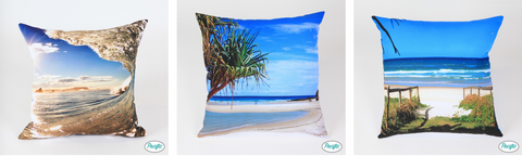 Currumbin and Palm Beach cushions