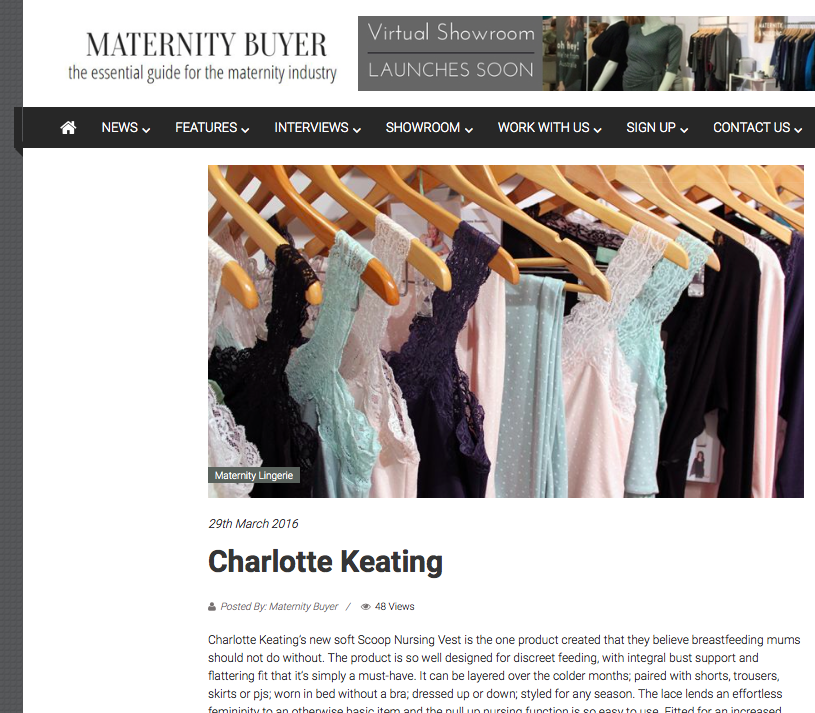 Nursing Vest Maternity Buyer Feature 