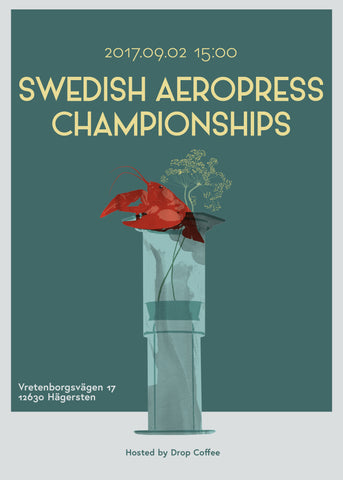 Swedish Aeropress 2017 Drop Coffee