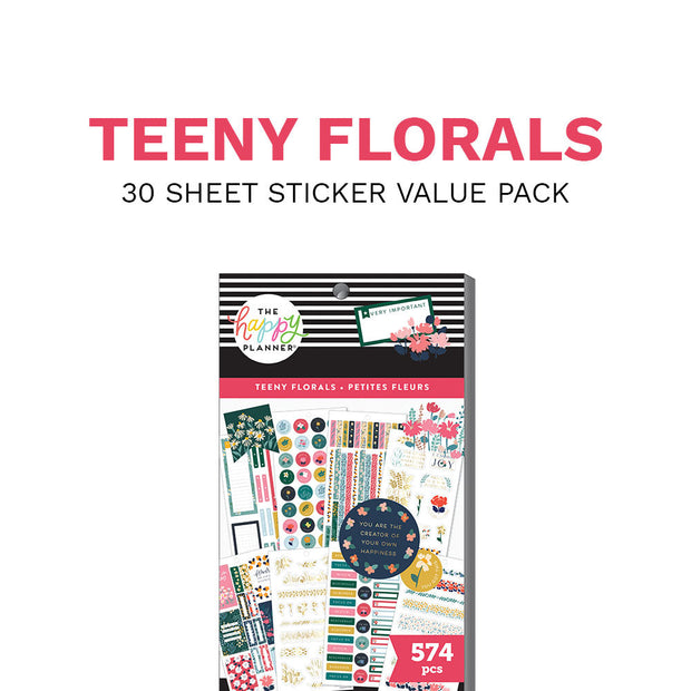 Value Pack Stickers - Teeny Florals