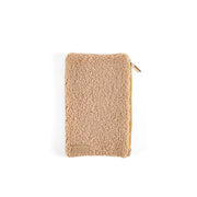 Classic Sherpa Zip Pen Pouch - Taupe