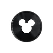 Mickey Mouse Medium Metal Disc Set - Black