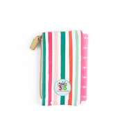Colorful Stripes Mini Snap-In Pen Pouch