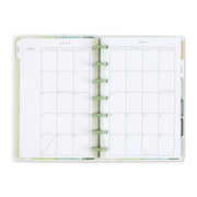 2022 Sage Mini Lined Vertical Happy Planner - 12 Months