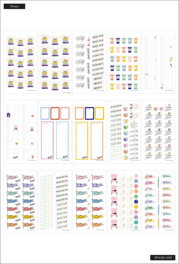 Value Pack Stickers - Icons Teacher - BIG