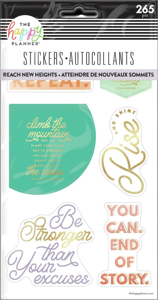 Reach New Heights - 5 Sticker Sheets