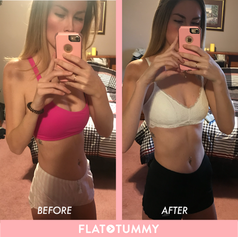 Flat Tummy Before and After Results