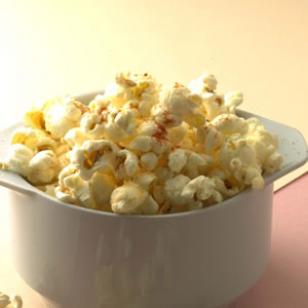 Cheesy popcorn health snacks 