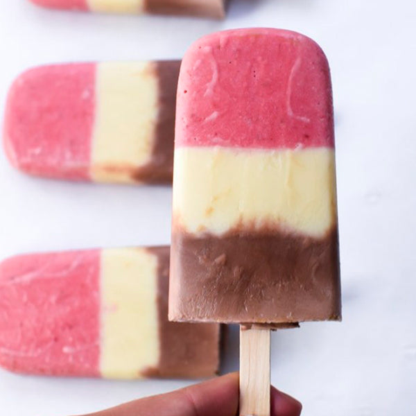 Neapolitan popsicle